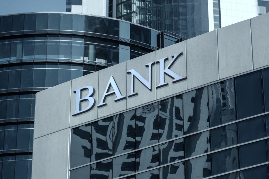 Banking industry background image